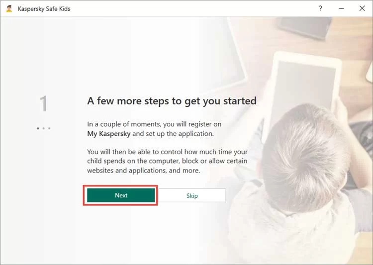 نصب kaspersky safe kids