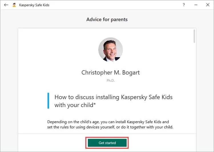 نصب kaspersky safe kids